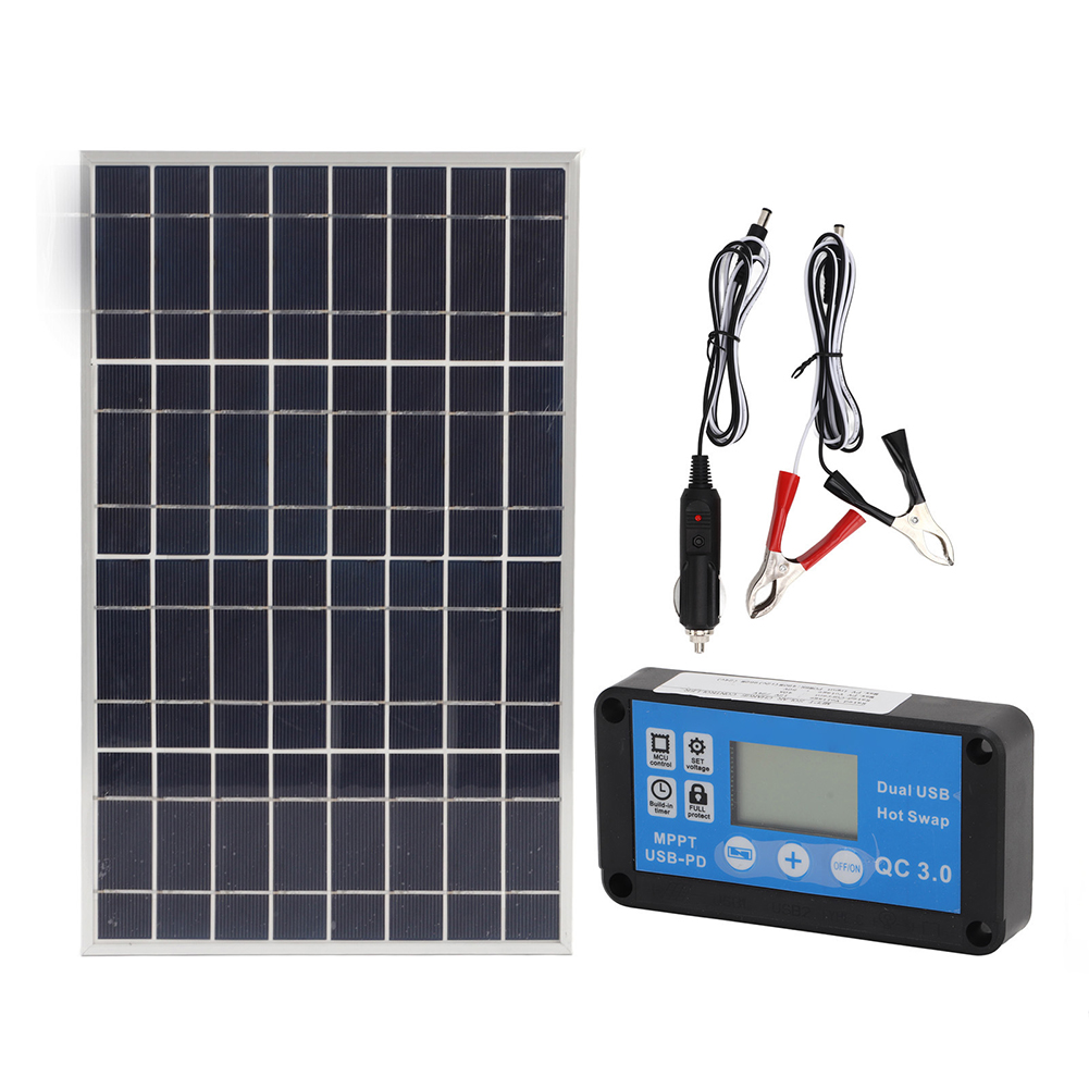 60A Solar Regulator Compatible - Solar Panel Monocrystalline 评论和价格