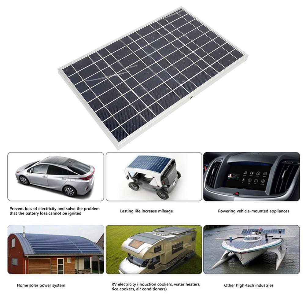 60A Solar Regulator Compatible - Solar Panel Monocrystalline 评论和价格