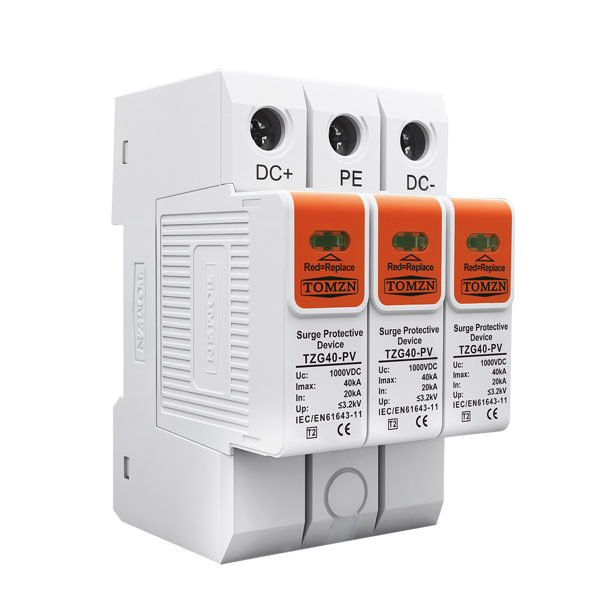 TZG40-PV 3P 1000V 1200V 1500V  - Din Rail Circuit Breaker 评论和价格