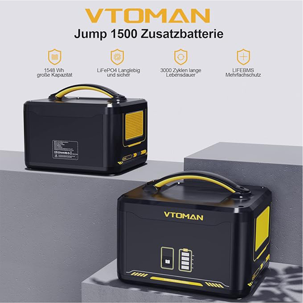 VTOMAN Jump 1500 Extra Battery - Lifepo4 Battery Pack 评论和价格