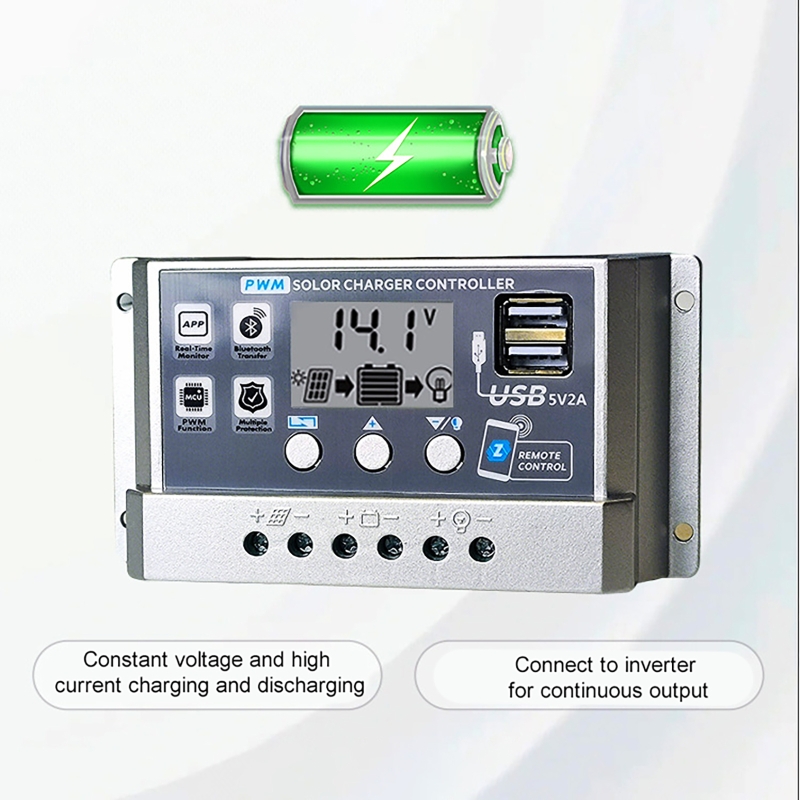 12V/24V 10A/20A/30A/40A/50A Hi - Pwm Charge Controller 评论和价格