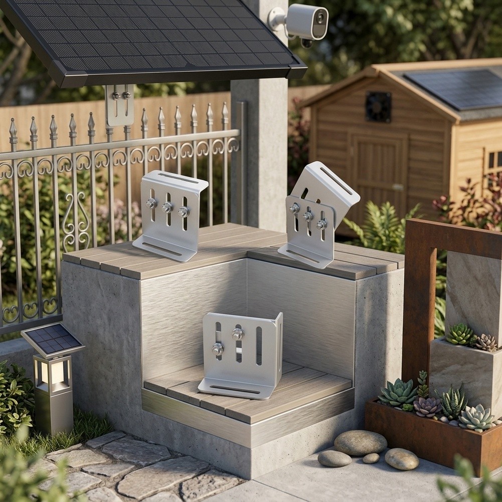 2 Pair Solar Powered RV Photov - Solar Panel Tilt Mount 评论和价格