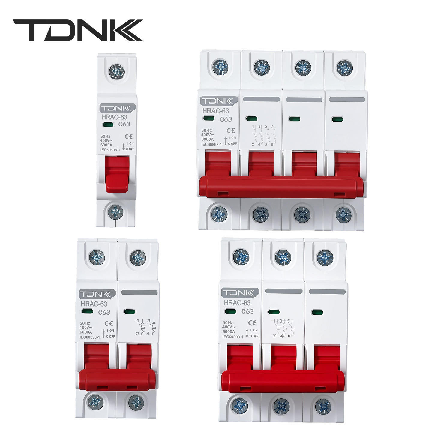 TDNK AC Mini Circuit Breaker M - Din Rail Circuit Breaker 评论和价格