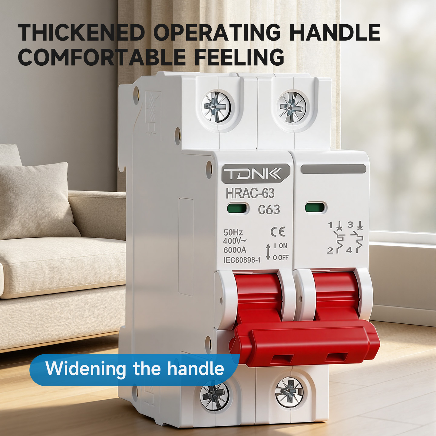 TDNK AC Mini Circuit Breaker M - Din Rail Circuit Breaker 评论和价格