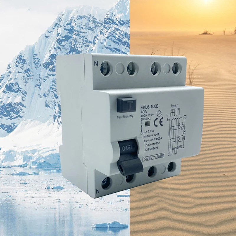 Type B Earth Leakage Circuit B - Din Rail Circuit Breaker 评论和价格