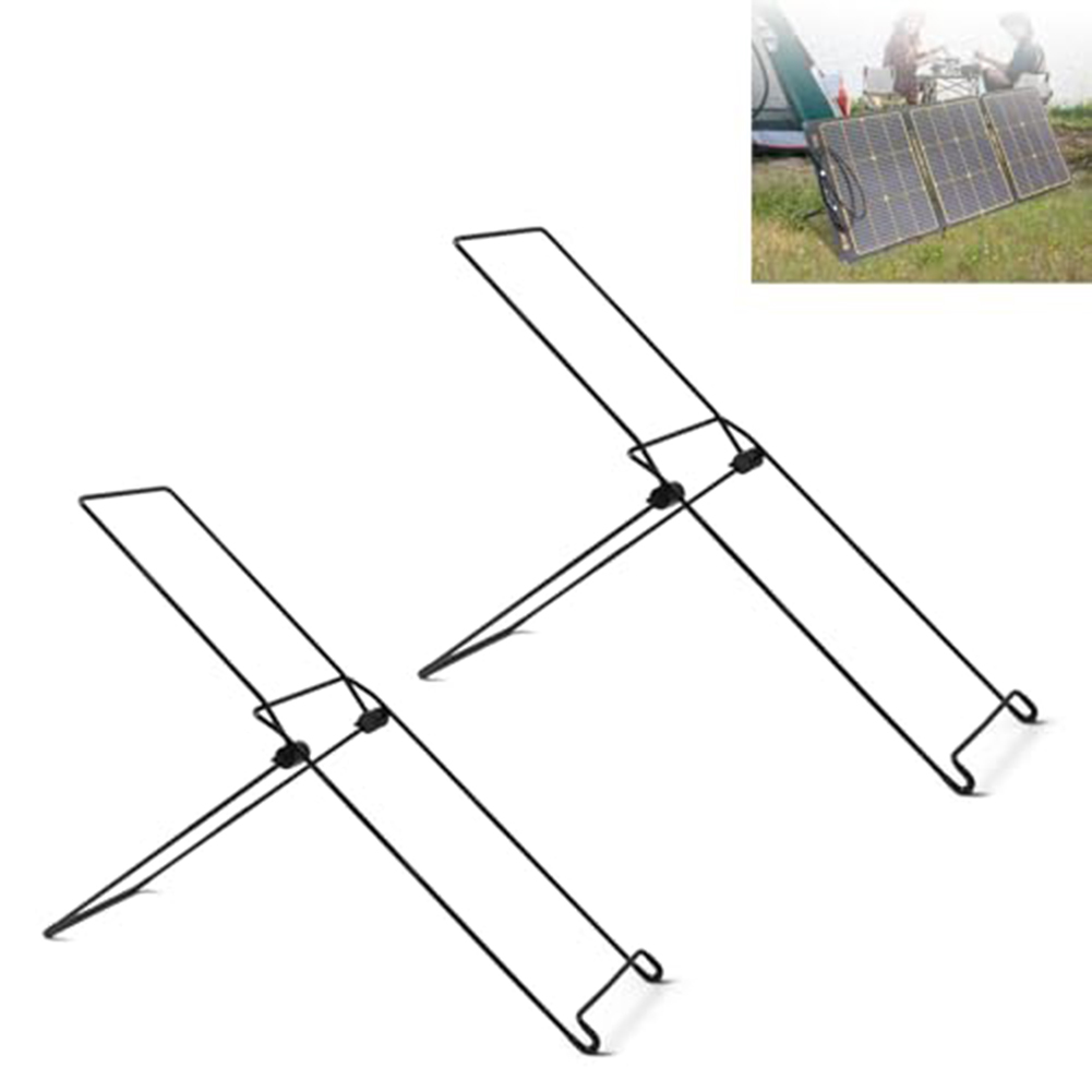 2PCS Foldable Solar Panel Brac - Solar Panel Tilt Mount 评论和价格
