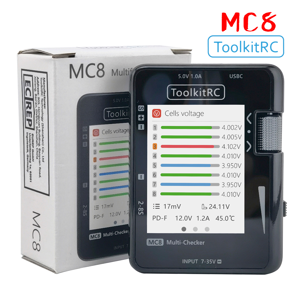 ToolkitRC MC8 SC100 Mini Size  - Pwm Charge Controller 评论和价格