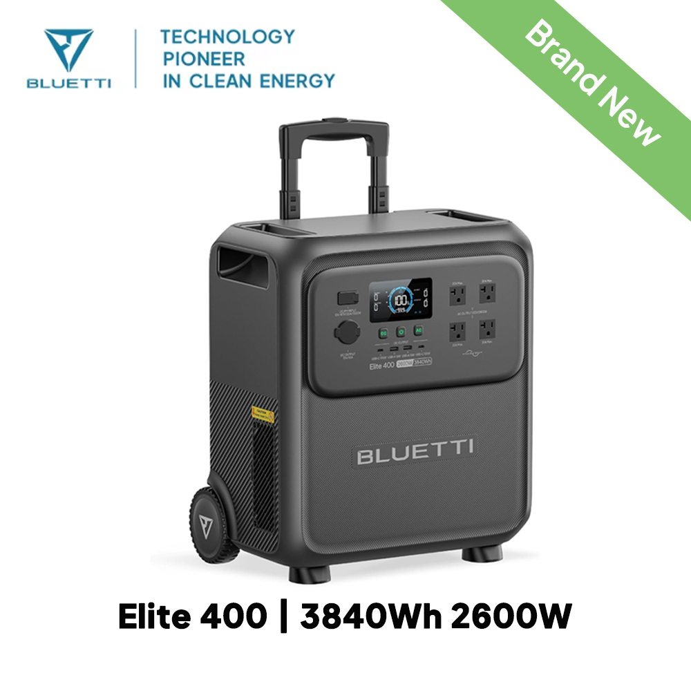 BLUETTI Elite 400 2600W 3840Wh - Lifepo4 Battery Pack 评论和价格
