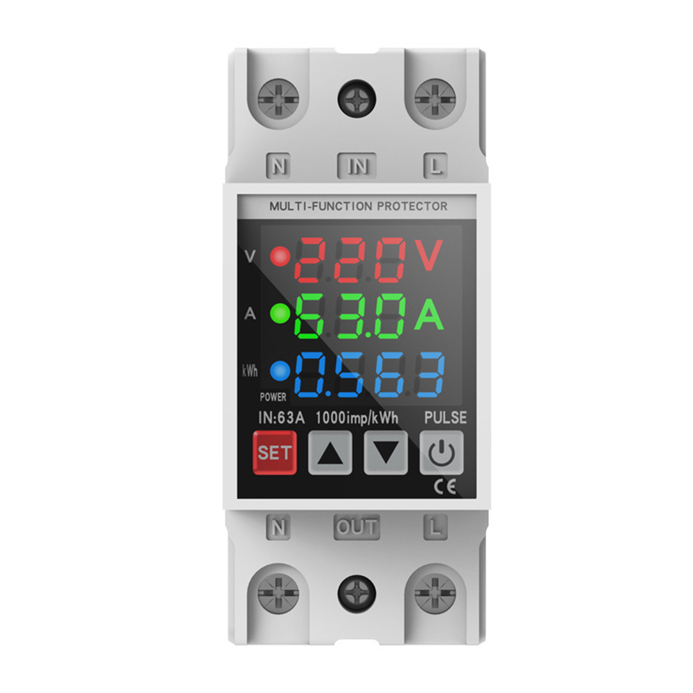 Digital Three Display Metering - Din Rail Circuit Breaker 评论和价格