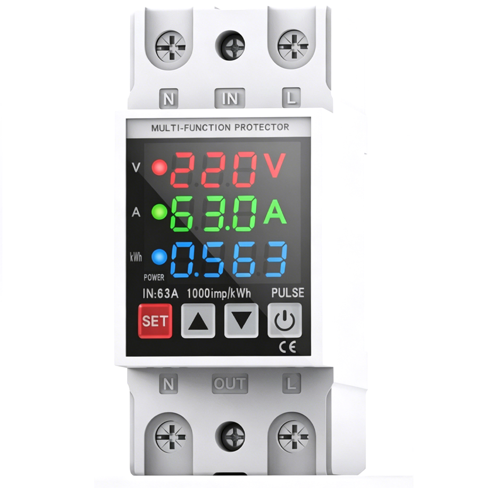 Digital Three Display Metering - Din Rail Circuit Breaker 评论和价格