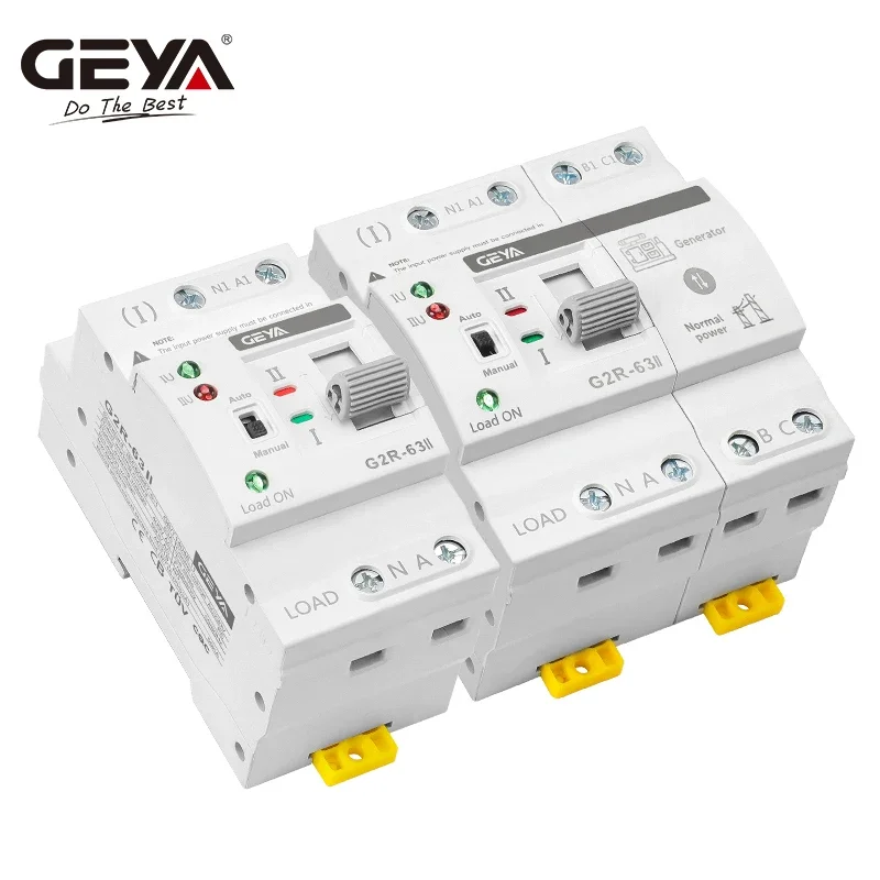 GEYA G2R Smart ATS Din Rail Du - Din Rail Circuit Breaker 评论和价格