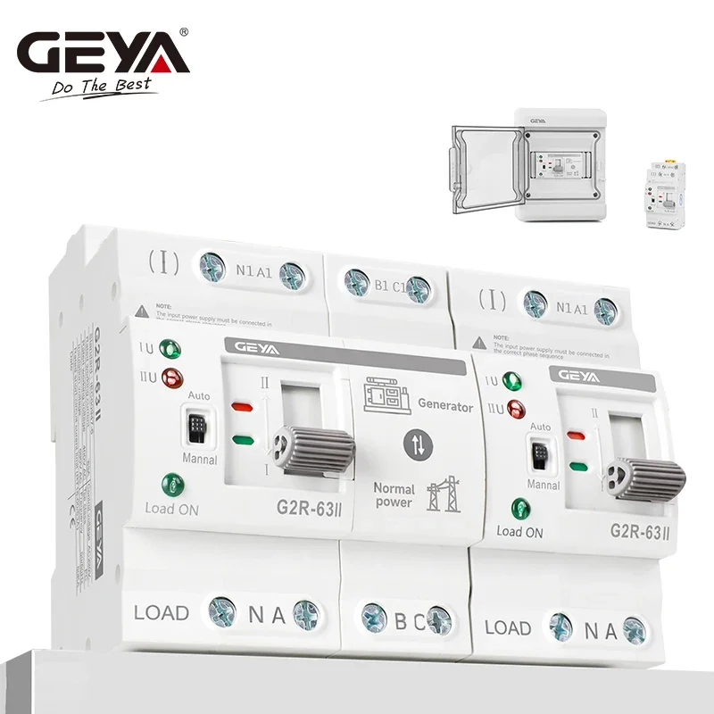 GEYA G2R Smart ATS Din Rail Du - Din Rail Circuit Breaker 评论和价格