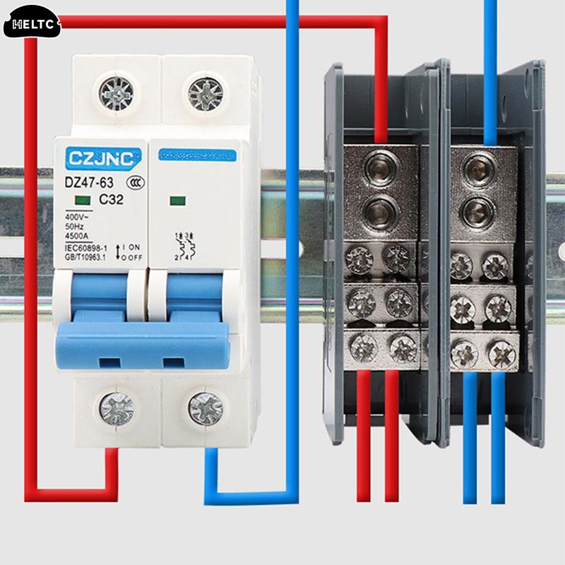 1PCS 150A Din Rail Terminal Bl - Din Rail Circuit Breaker 评论和价格
