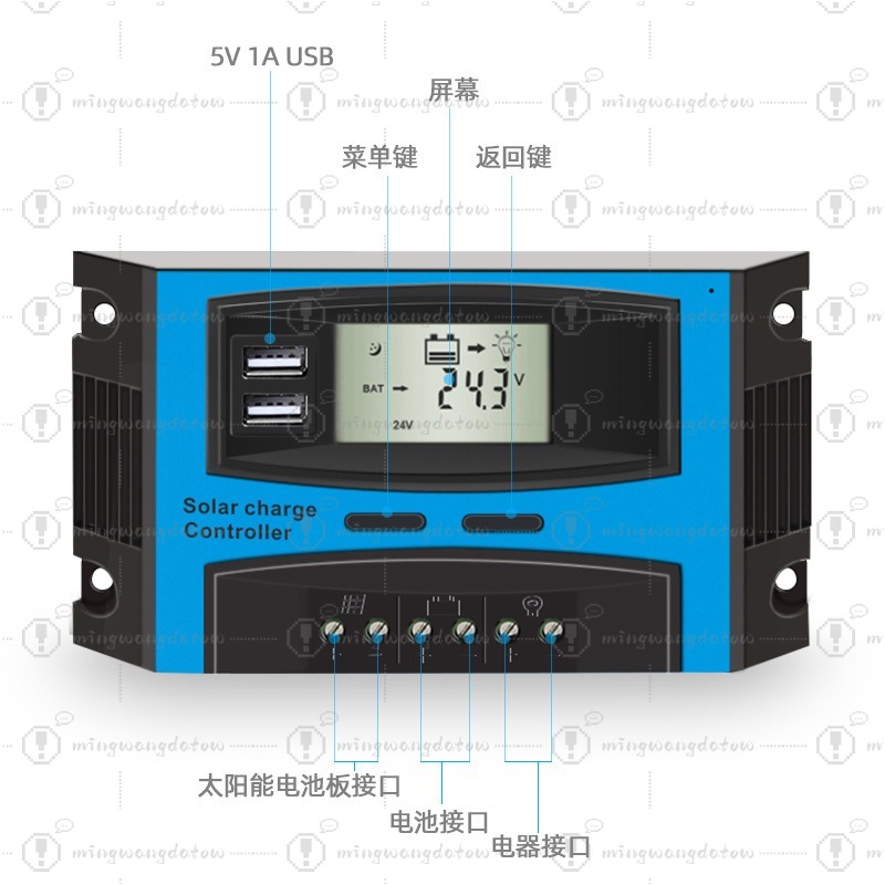 10A PWM Solar Charge Controlle - Pwm Charge Controller 评论和价格