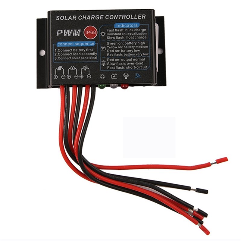 T24C 2X 10A 12V IP67 Waterproo - Pwm Charge Controller 评论和价格