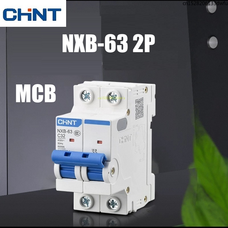 CHINT MCB NXB-63 2P 2A 10A 16A - Din Rail Circuit Breaker 评论和价格