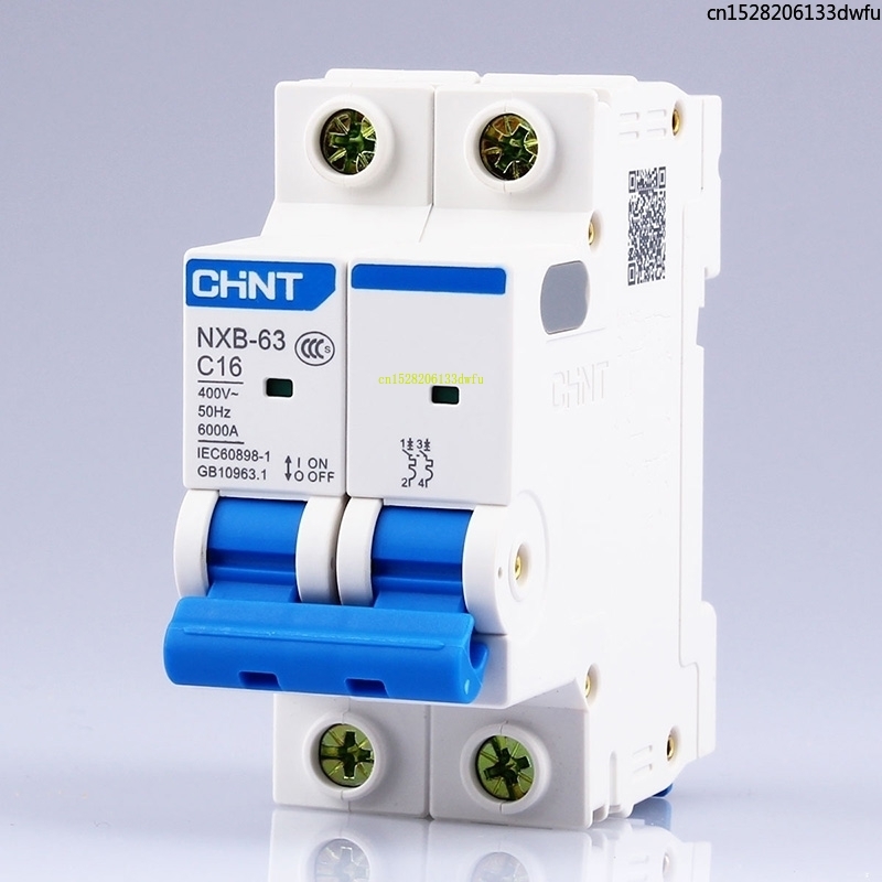 CHINT MCB NXB-63 2P 2A 10A 16A - Din Rail Circuit Breaker 评论和价格